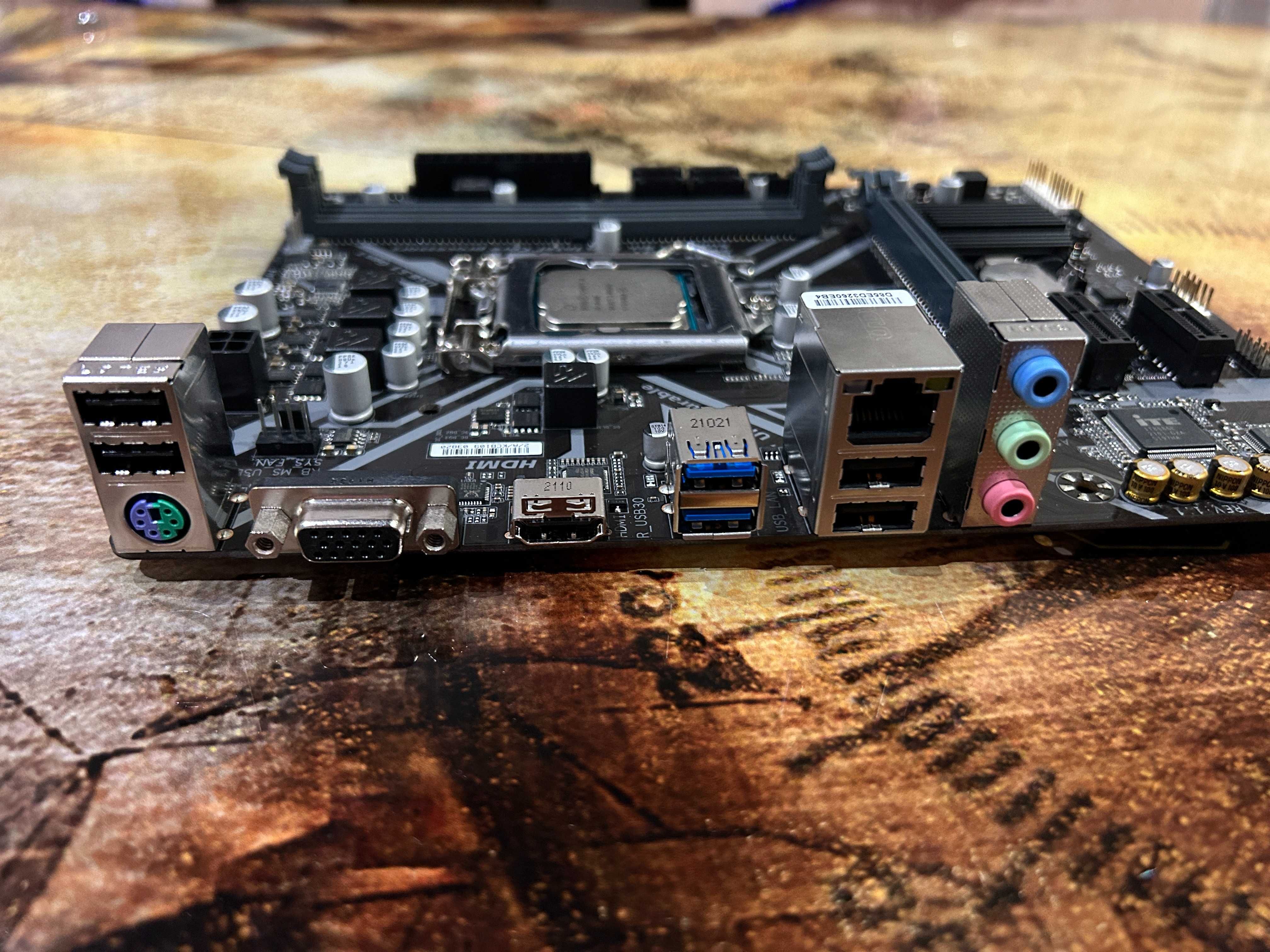 Комплект Intel core i5 8400 + Gigabyte H310M H 6 ядер DDR4