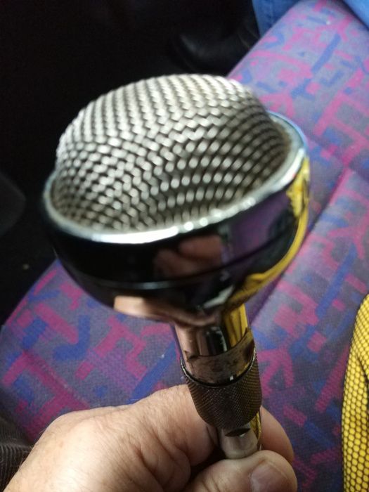 Microfone vintage tap control aéreo