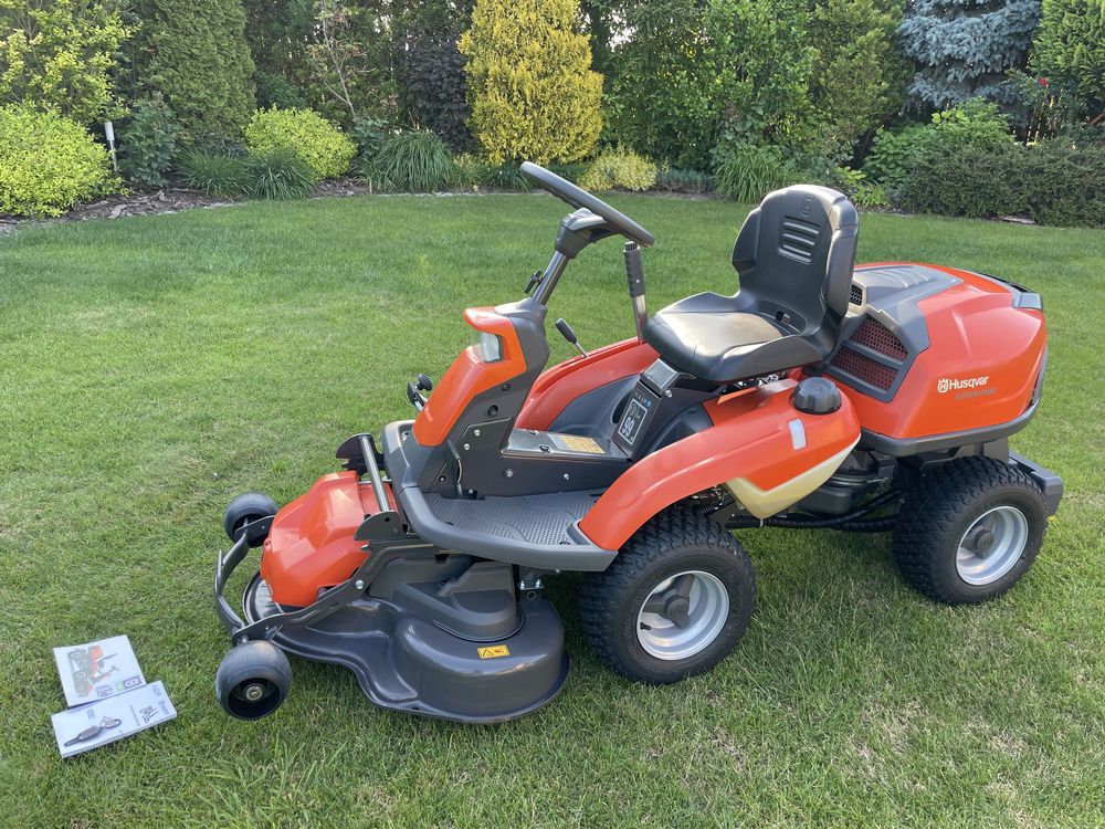 HUSQVARNA R 216T AWD napęd 4x4 traktorek DEMO 28h pracy! Jak NOWA!
