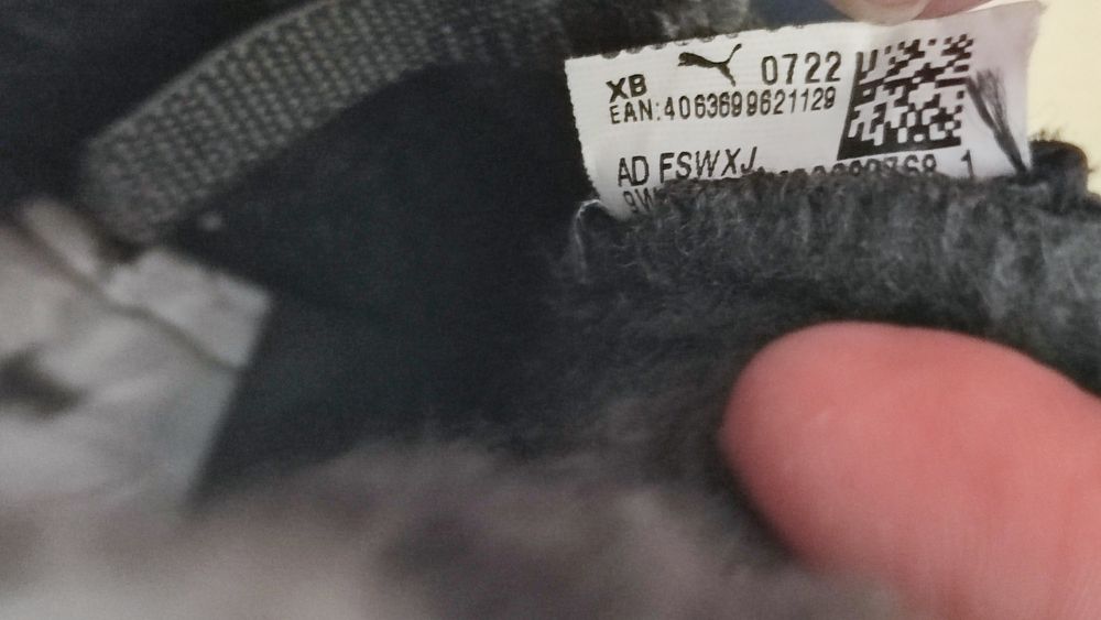 Зимові кросівки хайтопи PUMA Smash V2 Mid, 29 р., 17,5-18,5 см