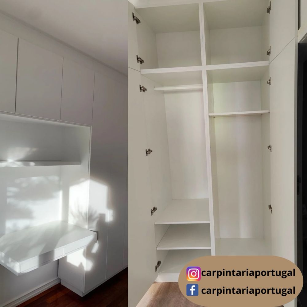 Roupeiros e closets personalizados em lisboa
