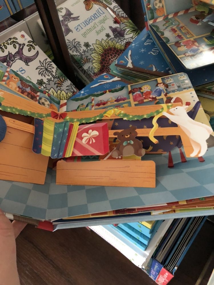 Книга Pop-Up: Christmas. Usborne. 3-D книжка игрушка
