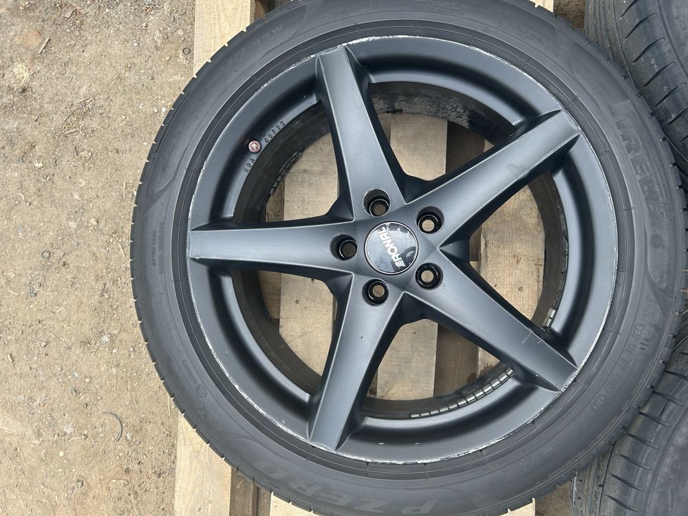 5/112 R18 Ronal 225/50 Pirelli літо 2021р.