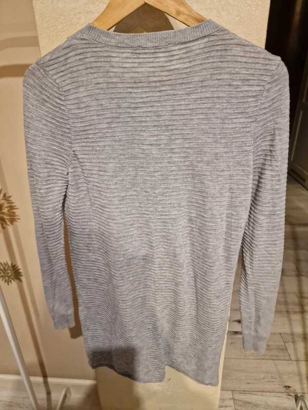 ASOS długi sweter, na zakładkę rozmiar S