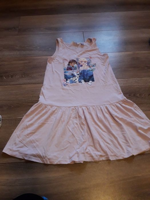 Sukienka hm r. 134/140 Frozen