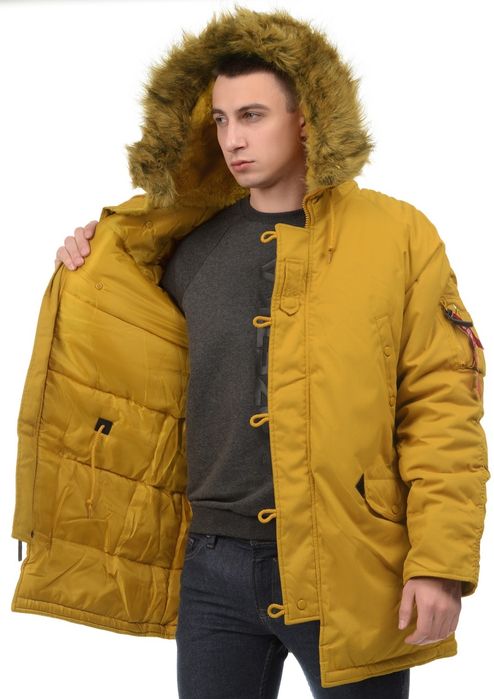 Куртка аляска Altitude Parka Alpha Industries Yellow