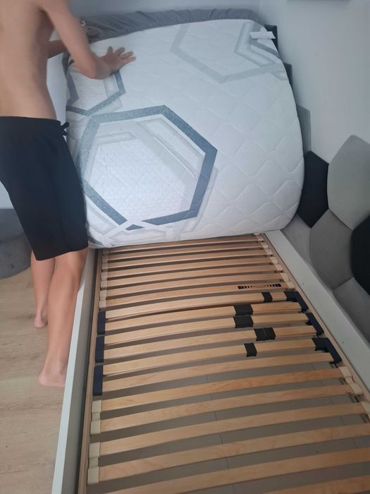 Łóżko vox 90 200 białe