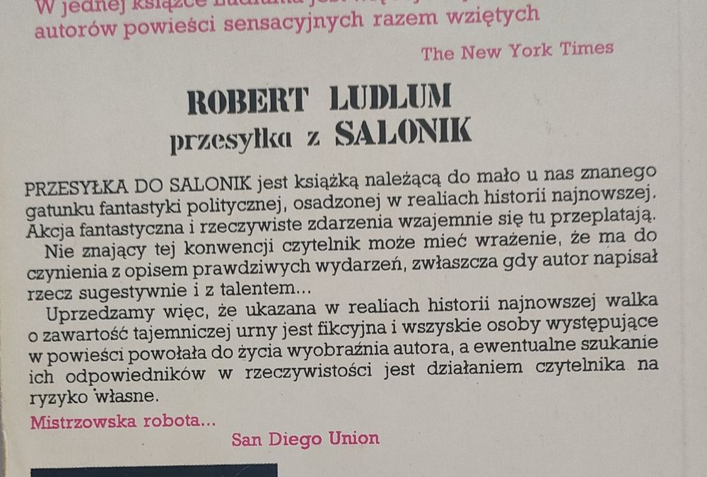 Robert Ludlum 11 tytułów