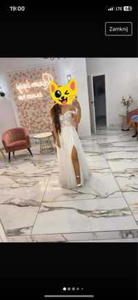 Suknia ślubna rozmiar na 158 cm plus obcas 7,5cm