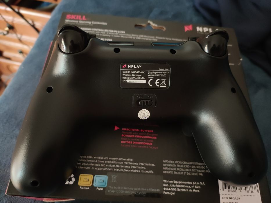 Comando sem fio para PC/Ps3