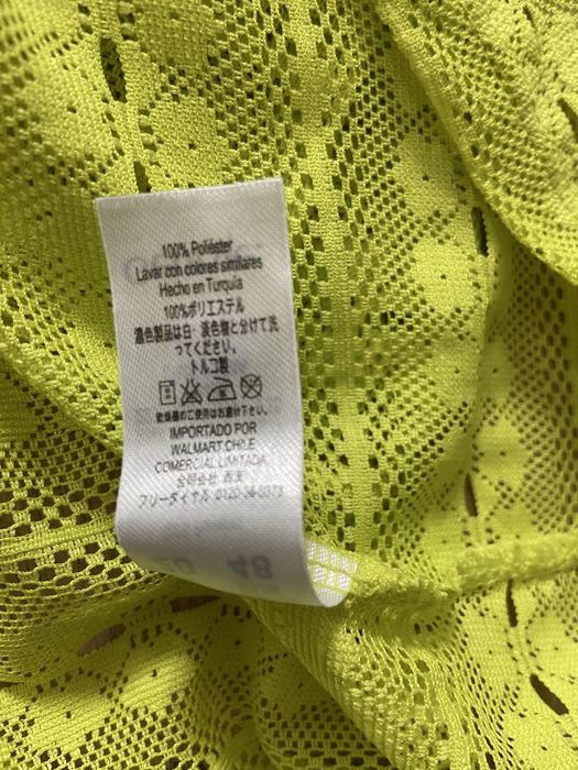 George 48 4XL zielona  limonka bluzka ażurowa narzutka nowa z metką