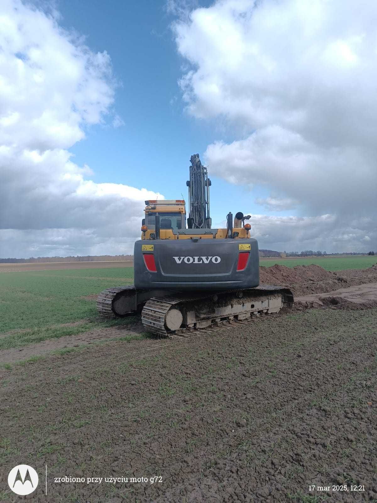 Volvo  EC 180 D Rototilt, szczypce