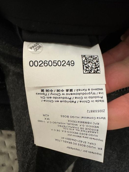 Пальто Hugo boss