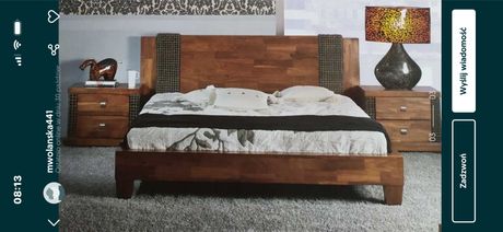 Sypilnia Vinotti Tahiti loze160x200 i dwie szsfki nocne
