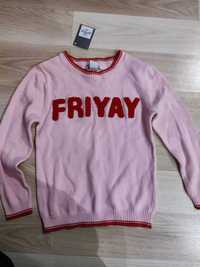 Sweter 104 / 110 Primark nowy dla dziewczynki