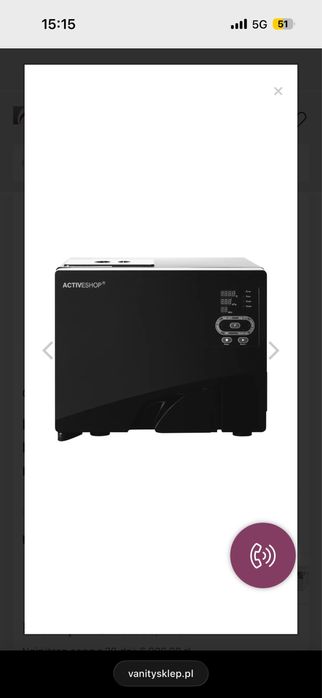 Autoklaw lafomed z drukarką