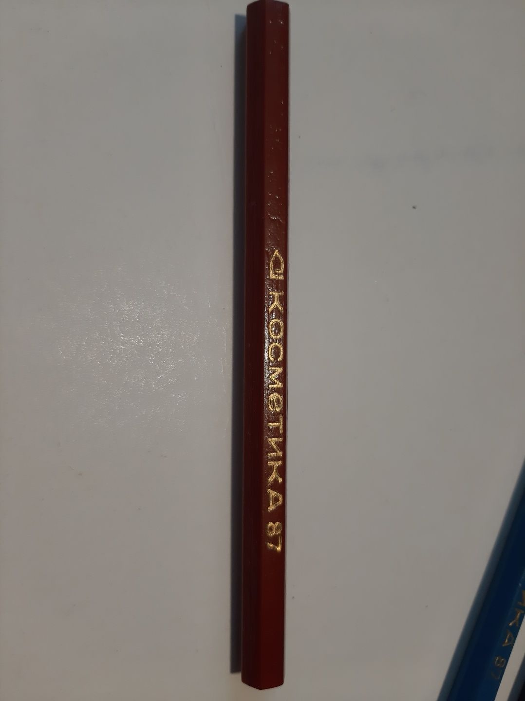 Косметический карандаш советский Косметика 87 (красный)