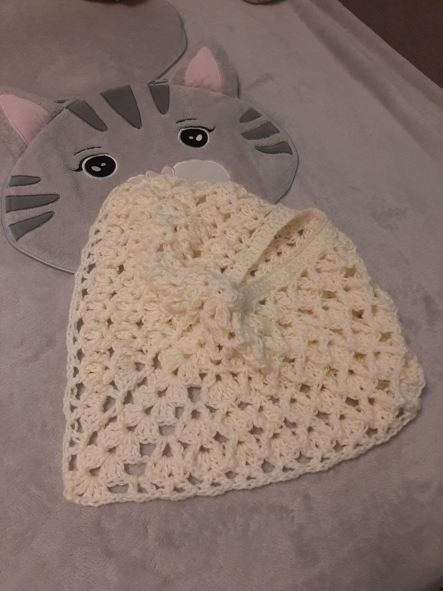 Ponczo bolerko dla dziecka handmade 12 miesięcy