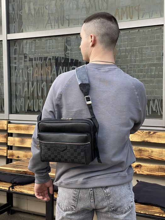 Чоловіча сумка Louis Vuitton мужская сумка барсетка мессенджер клатч