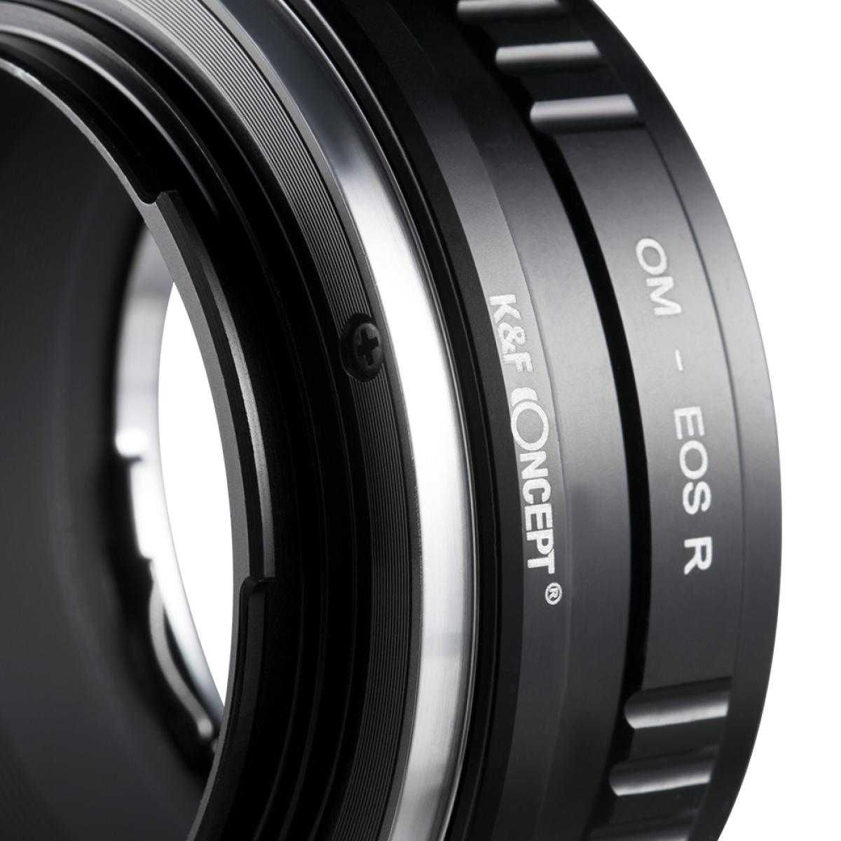 Adapter Olympus OM na EOS R Canon RF EF-R przejściówka KF Concept 2024
