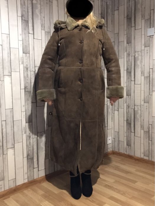 Женская натуральная дубленка