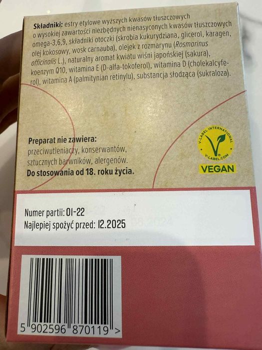 Zestaw suplementów diety okazja