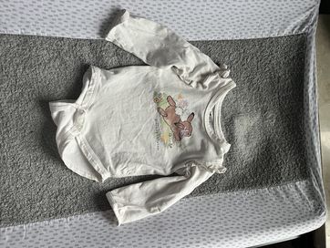 Białe body niemowlęce Pepco r.68