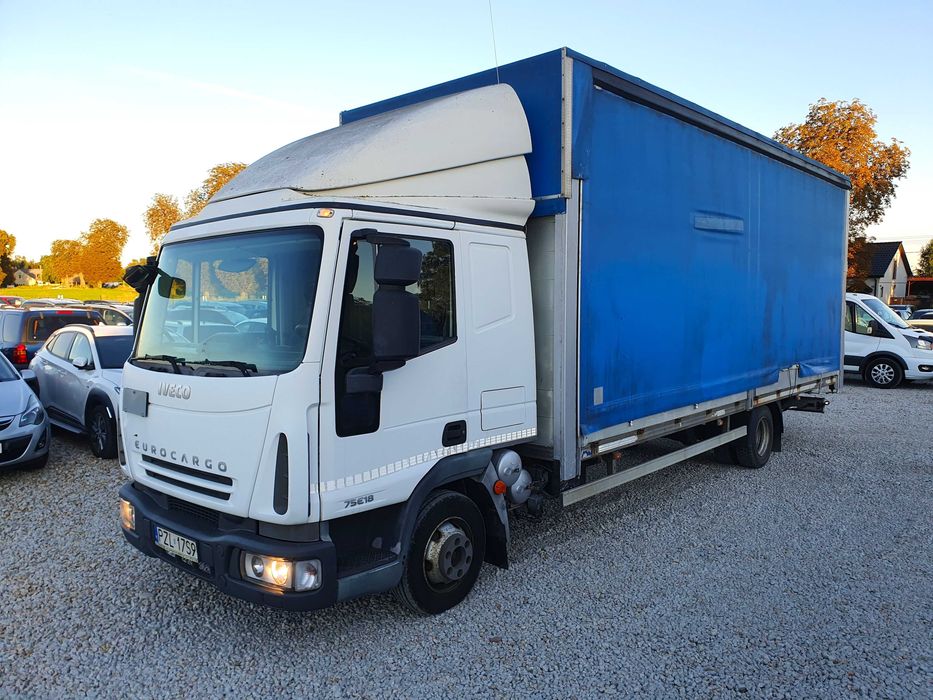 Iveco Eurocargo NISKI PRZEBIEG 2008r Plandeka ORYGINAŁ Niezawodna