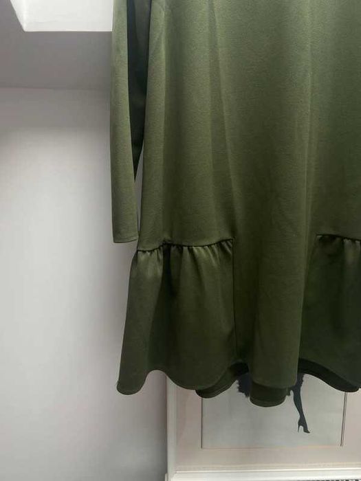 Sukienka Marsala 36 zielona khaki