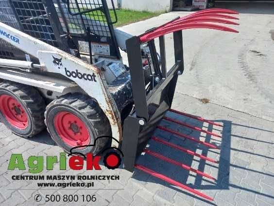 Krokodyl / chwytak do Bobcat — 0,9m → 1,6m 1-2 siłowniki szybki montaż