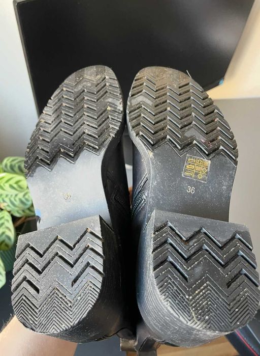 buty gino rossi skóra 36 skórzane botki wiosna jesień sztyblety