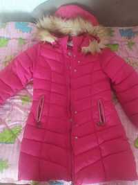 Зимова куртка-пальто на дівчинку!