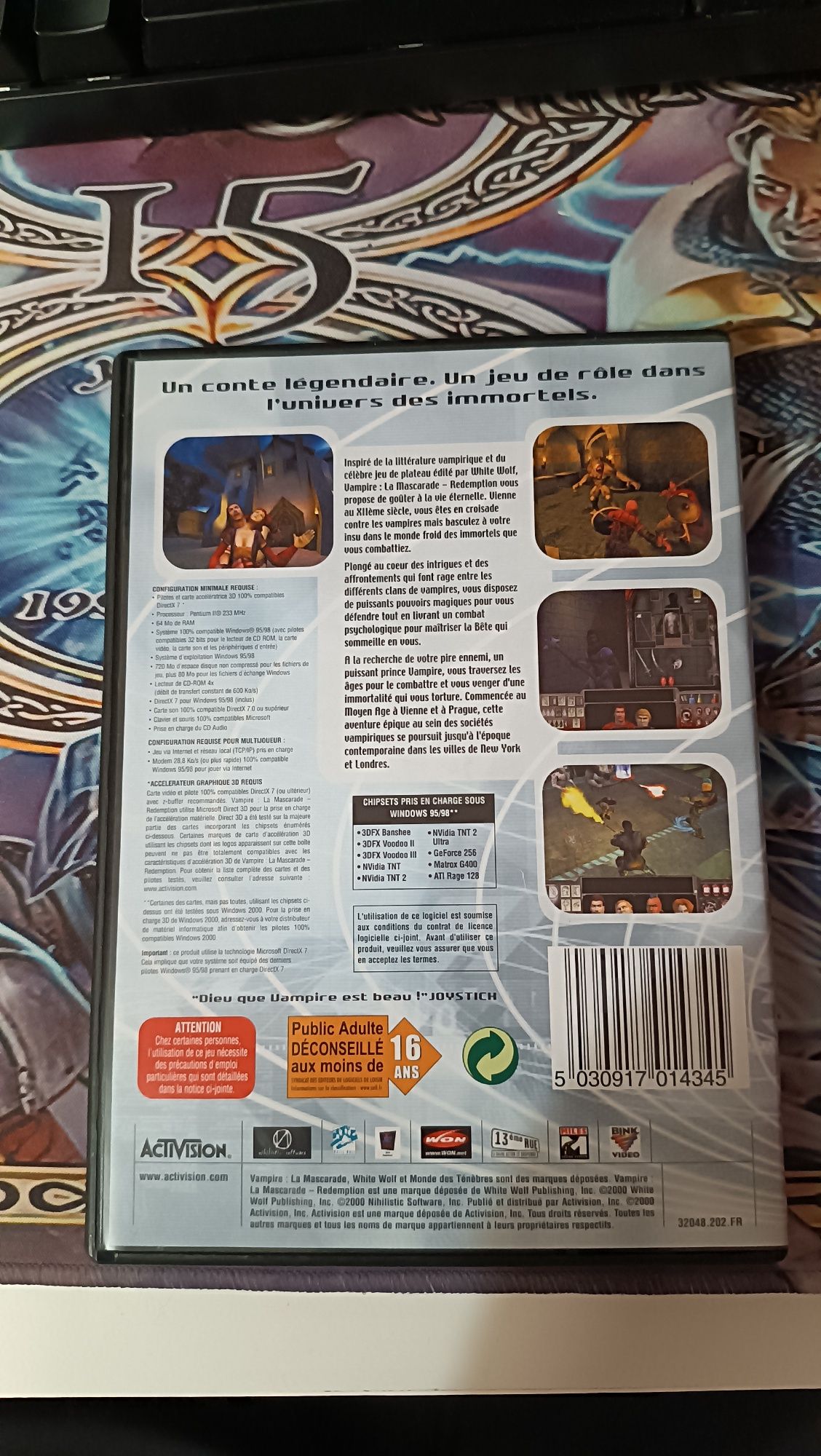 Vendo jogo Vampire La Mascarade Redemption PC