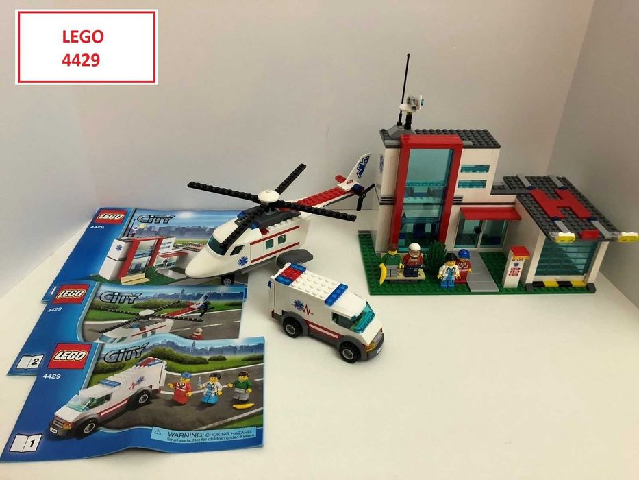 LEGO City: 4429; 8404; 60020; 60059; 60056; 60025; 60083