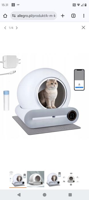 Kuweta samoczyszcząca