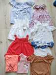 Letnie bluzki topy dla dziewczynki H&M ,Sinsay Nowa 134