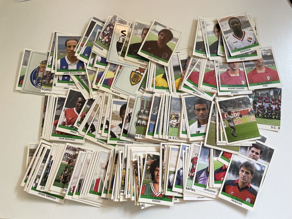 Cromos futebol 91 Panini