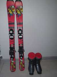 Narty 100 cm Techno Pro, Buty Head 20 cm