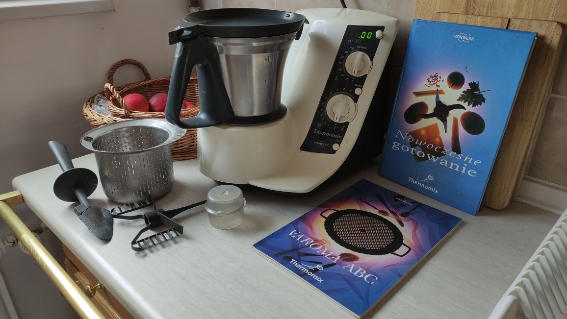 THERMOMIX TM21 akcesoria, ksera 2 książek, instrukcja