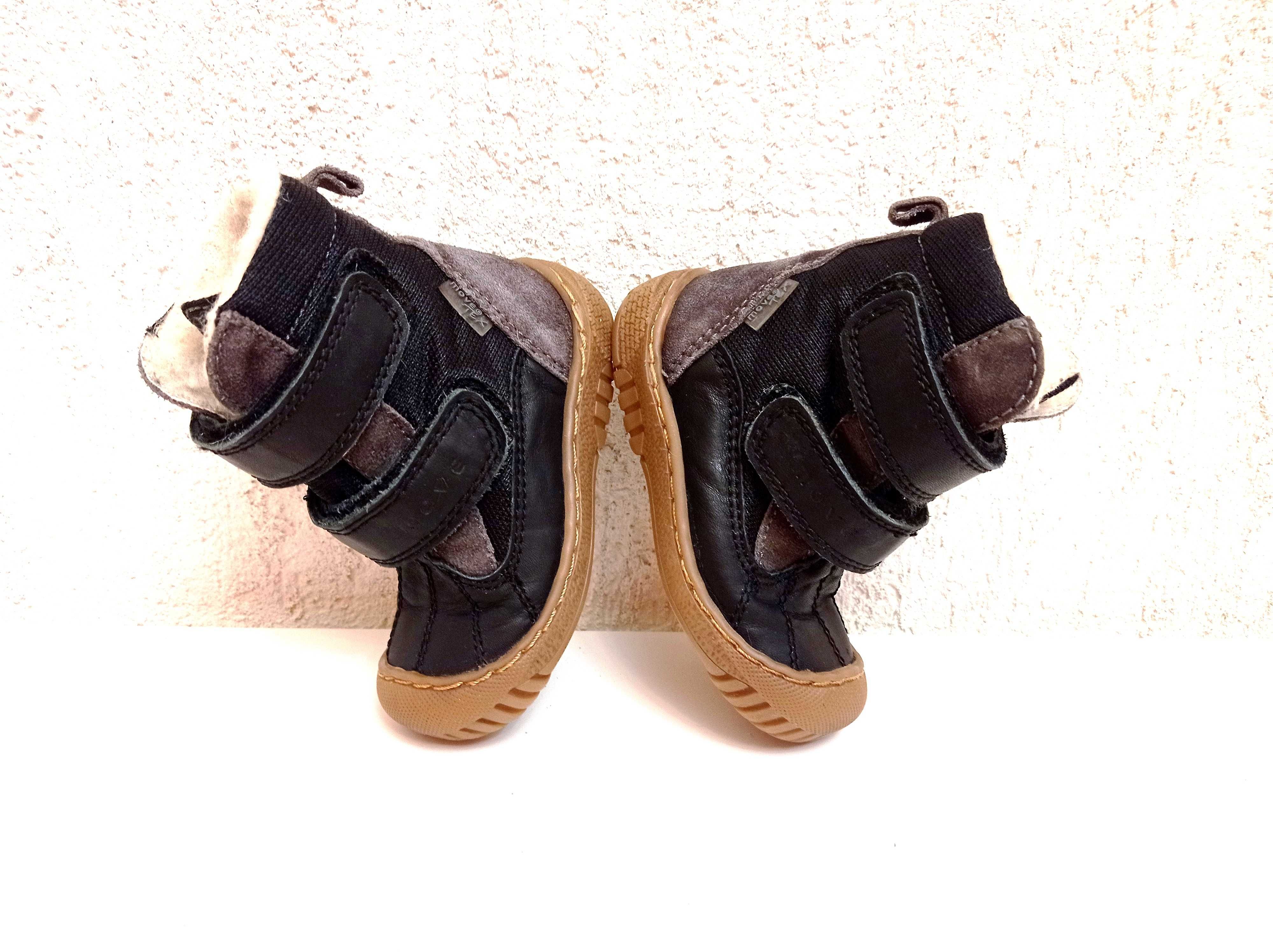 MOVE buty zimowe 21 chłopięce Kozaki botki Trapery śniegowce Buciki