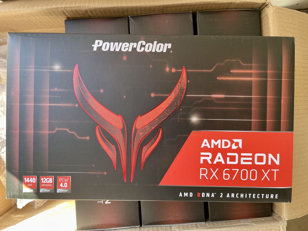 Нові PowerColor Radeon RX 6700 XT Red Devil, 12GB OC 6700XT відеокарта