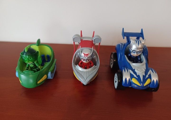 PJ Masks - Veículos + figuras