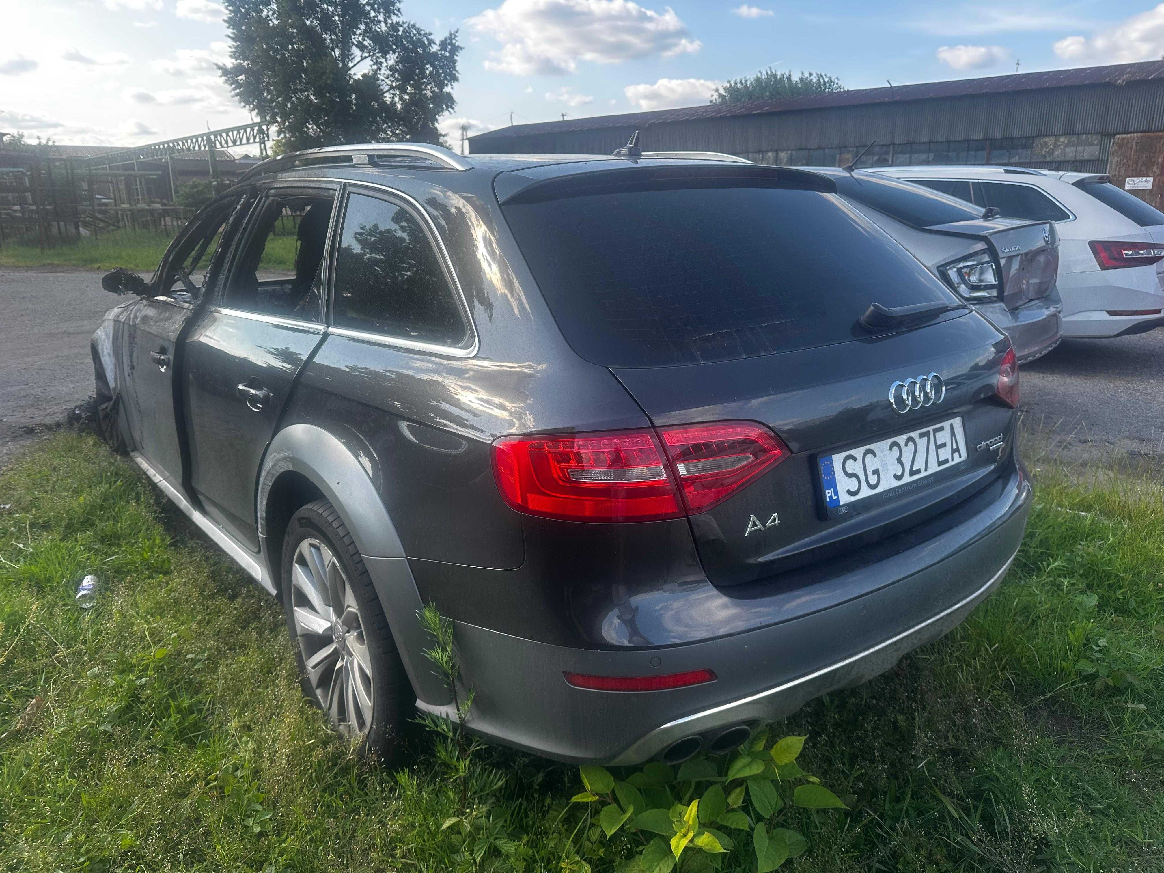 Audi a4 allroud 2014r zniszczone możliwość sprzedaży części oddzielnie