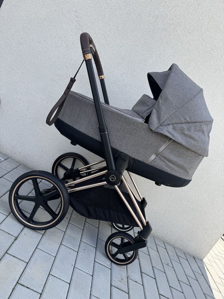 Cybex Priam 2.0 2w1 Manhattan Grey / Rose Gold