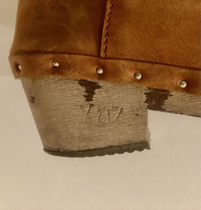 Bota tacão baixo Xuz Handmade