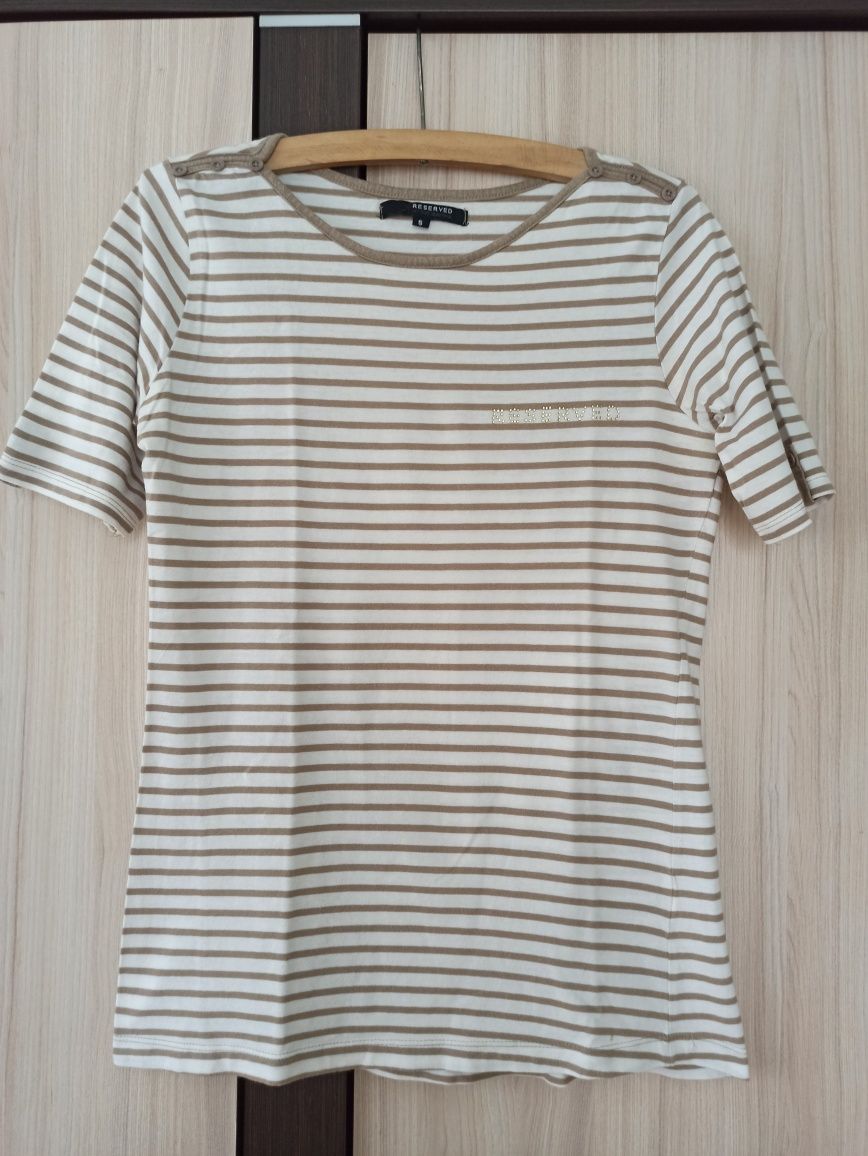 Reserved t-shirt damski rozmiar S