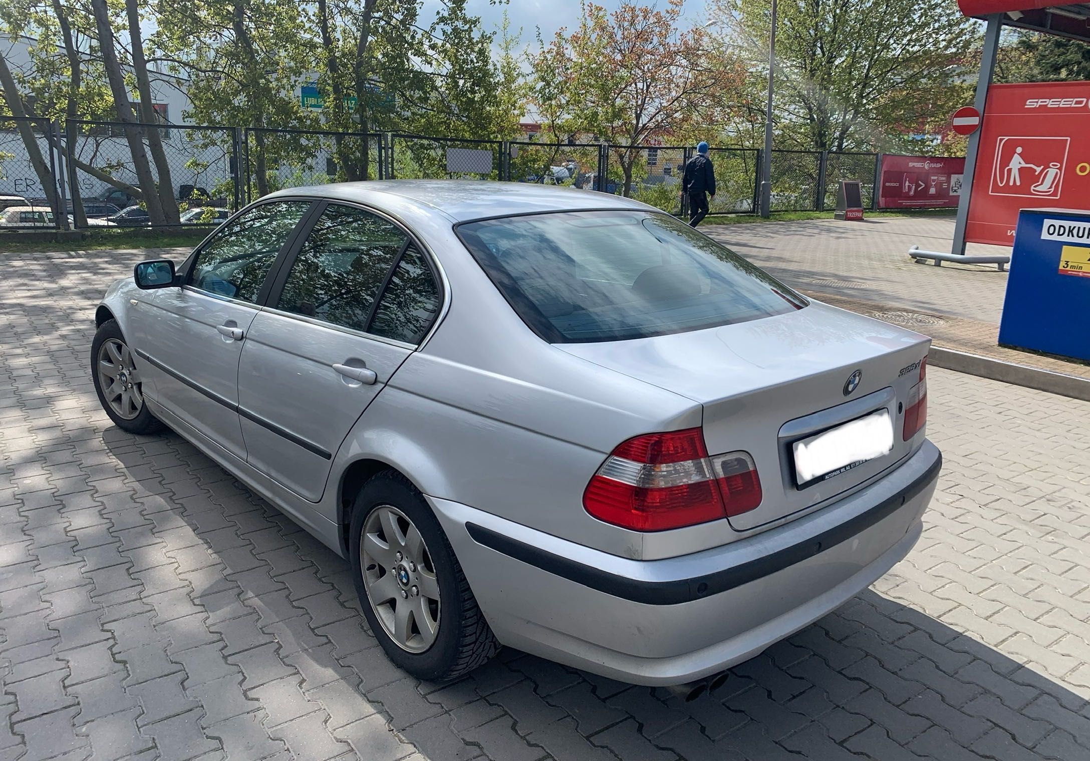 BMW e46 325xi srebrne