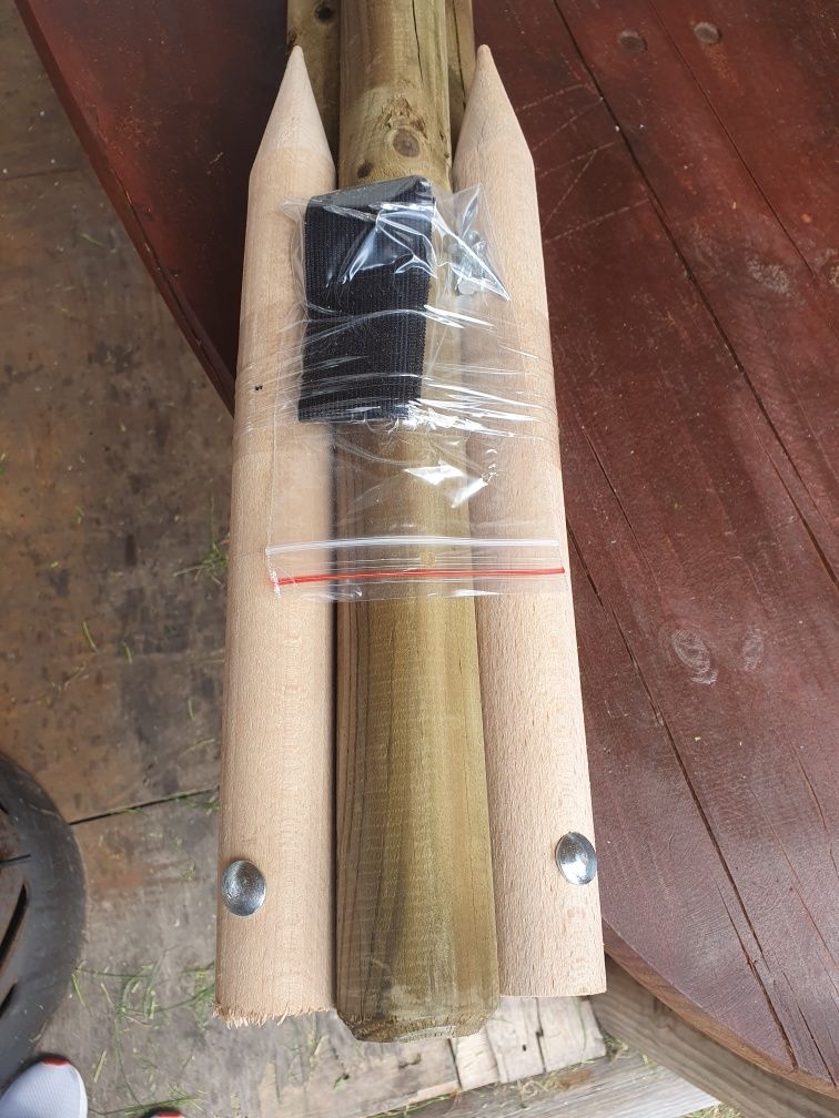 Podpora do drzewek zestaw 150 cm 3 paliki fi60