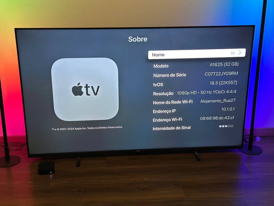 Apple Tv 4 32GB A1625 4 Generation  Como Novo | HDMI, Siri