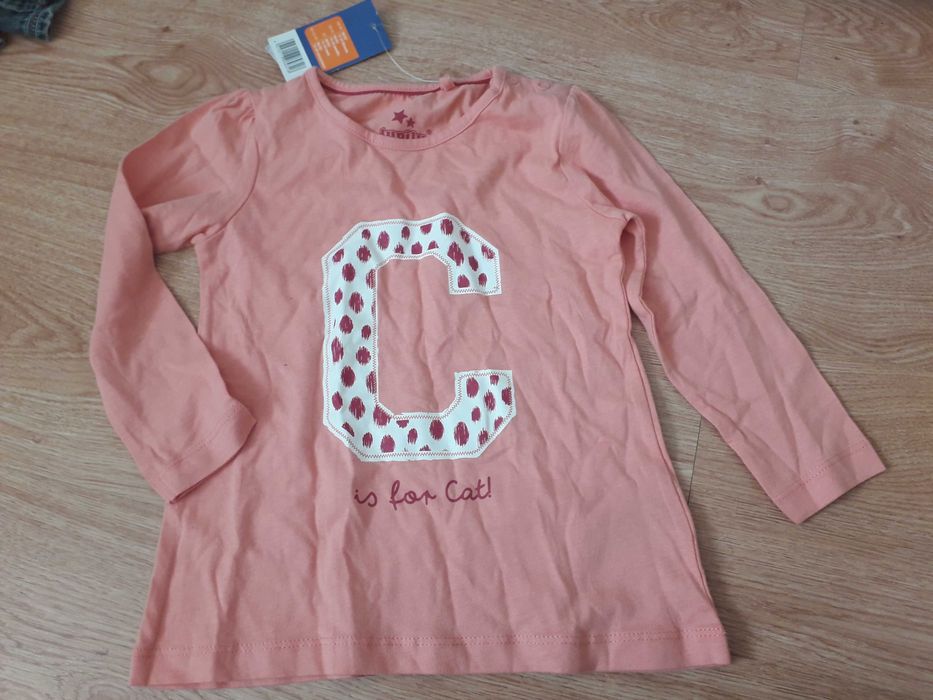 bluzka długi rękaw Lupilu 86/92